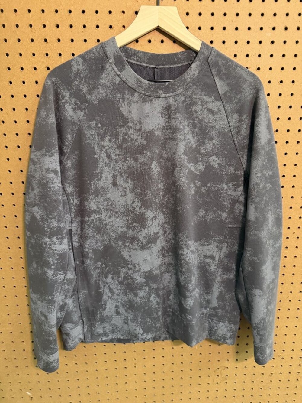 lululemon City Sweat Pullover Dark Grey Wash Men's M